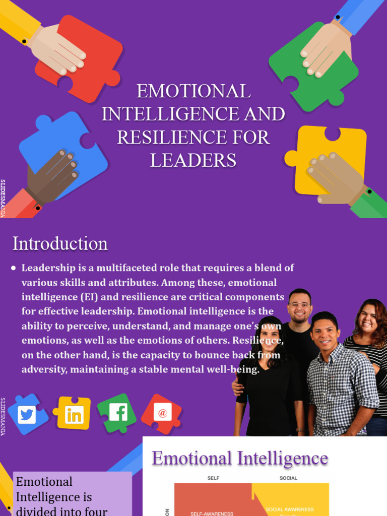 Emotional Intelligence in Leadership | PDF | Leadership | Psychological ...