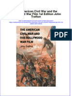 PDF The American Civil War and The Hollywood War Film 1St Edition John Trafton Ebook Full Chapter