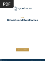 13-007 Datasets and DataFrames