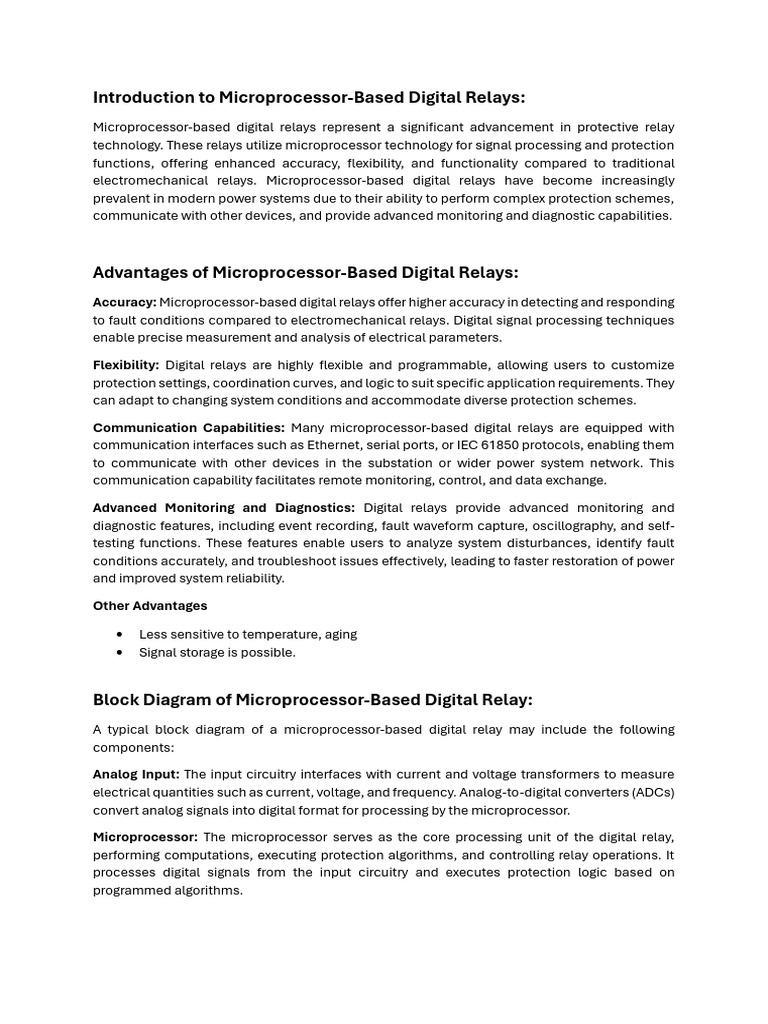 Digital relay PDF Relay Computer Data Storage