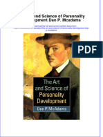 PDF The Art and Science of Personality Development Dan P Mcadams Ebook Full Chapter