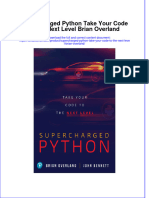 PDF Supercharged Python Take Your Code To The Next Level Brian Overland Ebook Full Chapter