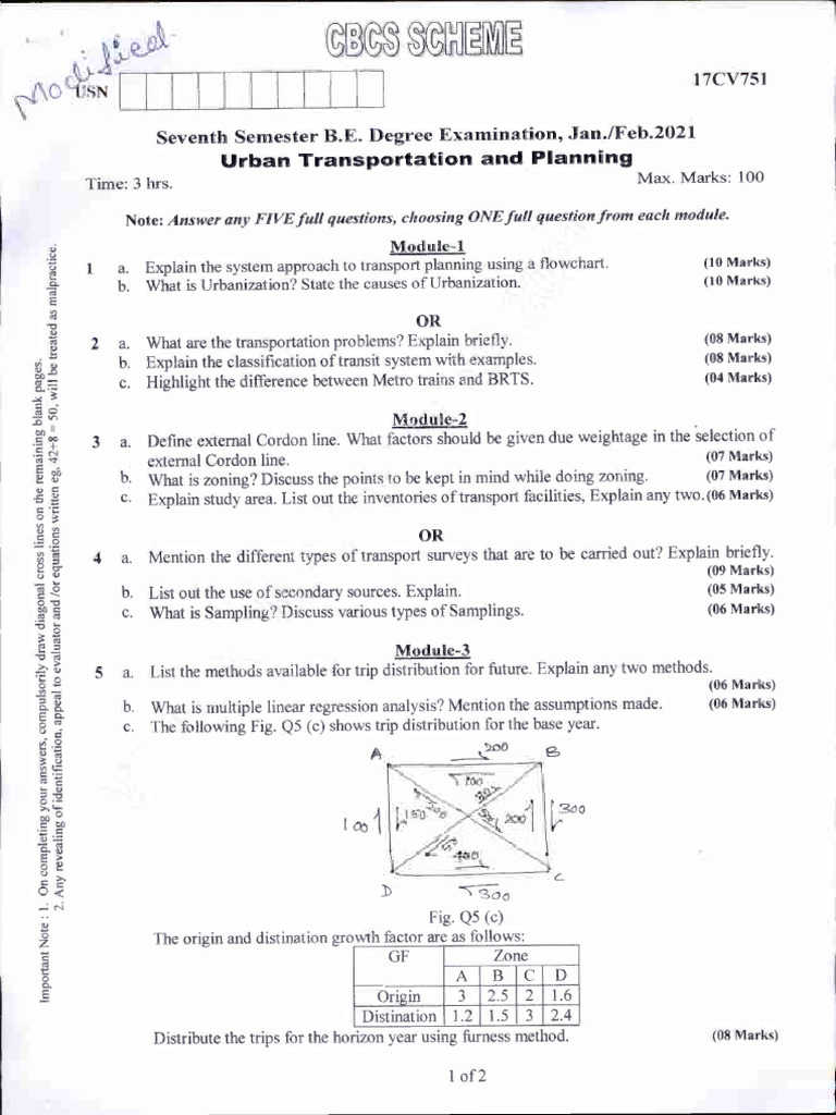 QP - 17CV751-jan 21 | PDF