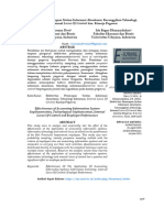 Effectiveness of Accounting Information System Implementation, Technological Sophistication, Internal Locus of Control and Employee Performance