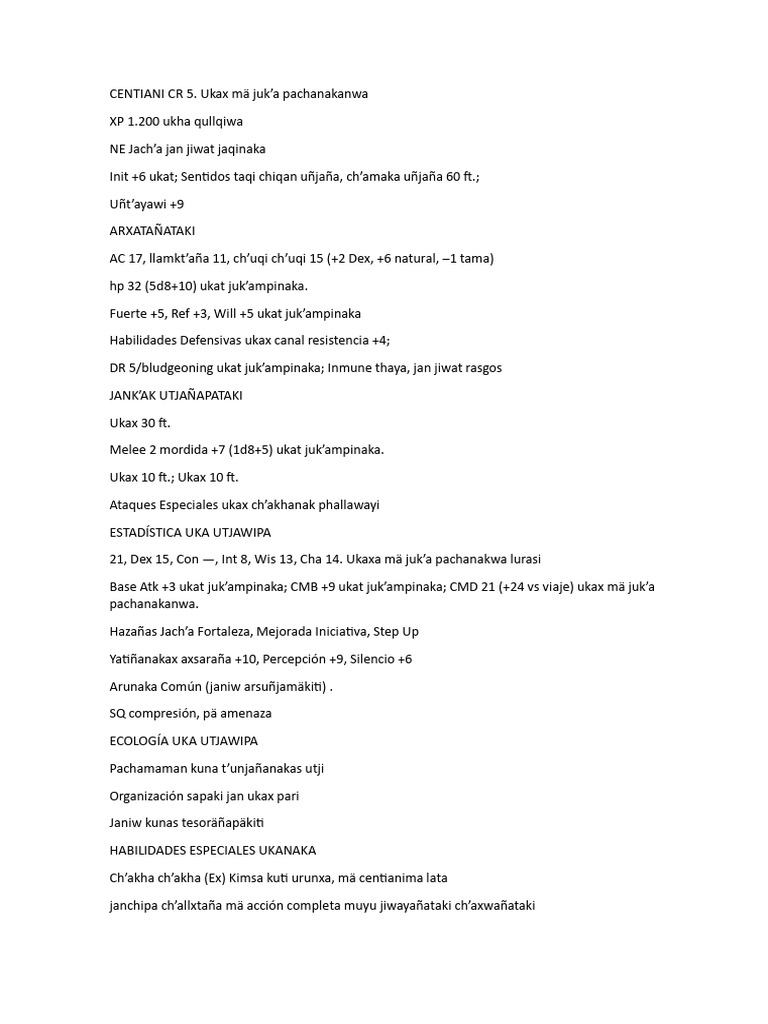 Cen CR 1 | PDF