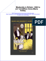 Download textbook Shame And Modernity In Britain 1890 To The Present 1St Edition Anne Marie Kilday ebook all chapter pdf 