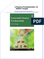 Download full chapter Sustainable Finance Fundamentals 1St Edition Vargas pdf docx