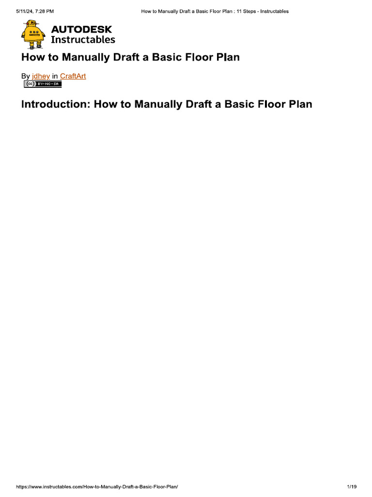 How To Make Floor Plan | PDF