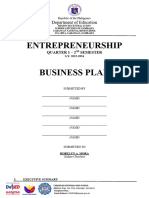 Business Plan Chapter I