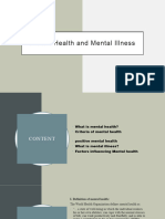 Unit 1 - Mental Health and Mental Illness 2021