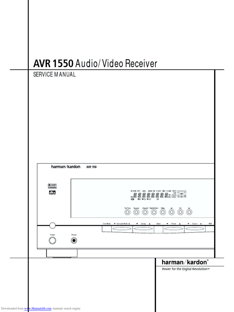 Avr 1550 | PDF | Frequency Modulation | Telecommunications