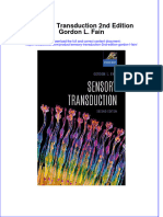 Download pdf Sensory Transduction 2Nd Edition Gordon L Fain ebook full chapter 