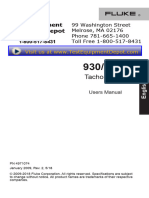 Fluke 930-931 - Datasheet