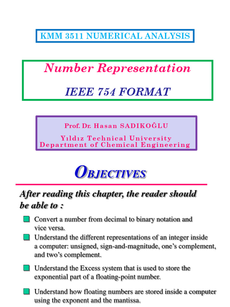 arch1-LECTURE-NUMBER REPRESENTATION | PDF | Computing | Arithmetic