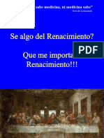 Renacimiento Historia Medicina