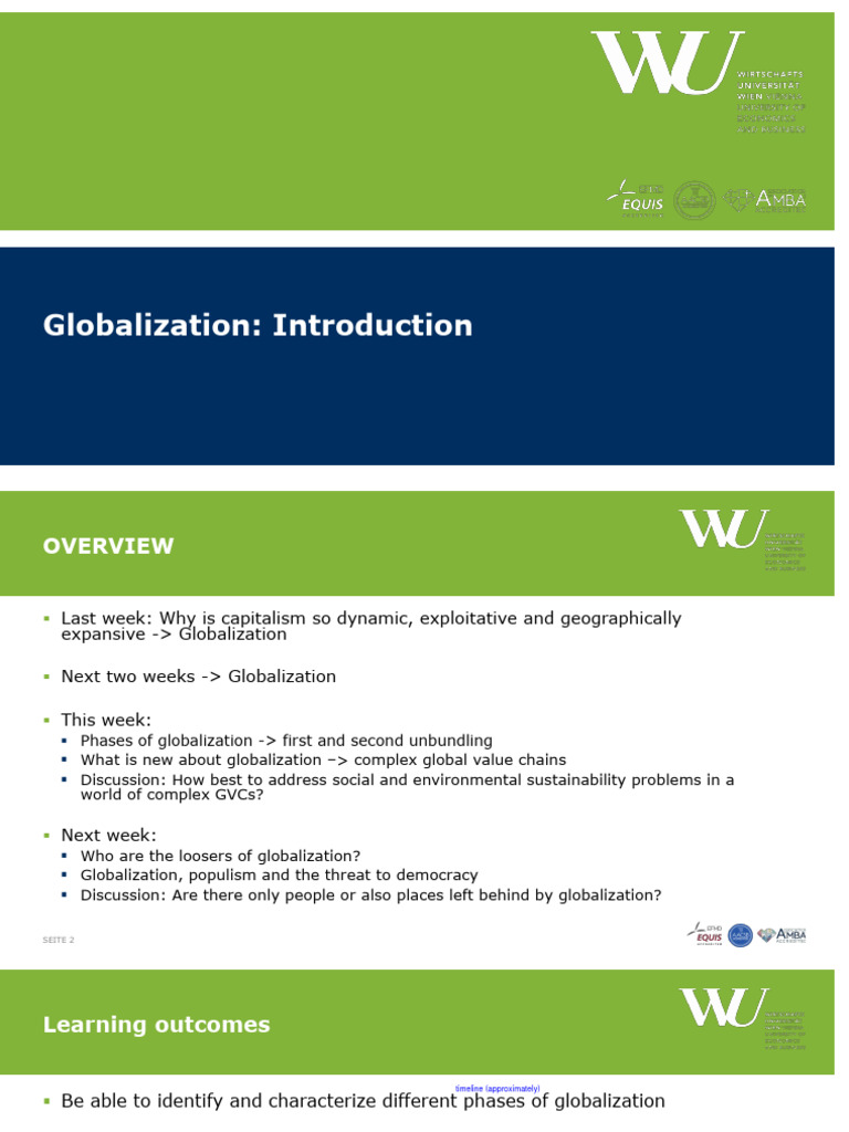 Lecture 3 Globalization Pdf Globalization Economies Of Scale