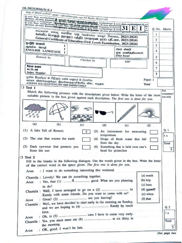 Ol english 202324 paper 1 pdf