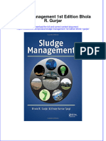 Textbook Sludge Management 1St Edition Bhola R Gurjar Ebook All Chapter PDF