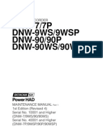 Betacam SX DNW-7P Maintenance Manual