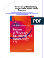 Download full chapter Reviews Of Physiology Biochemistry And Pharmacology Stine Helene Falsig Pedersen pdf docx