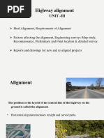 Highway Alignment