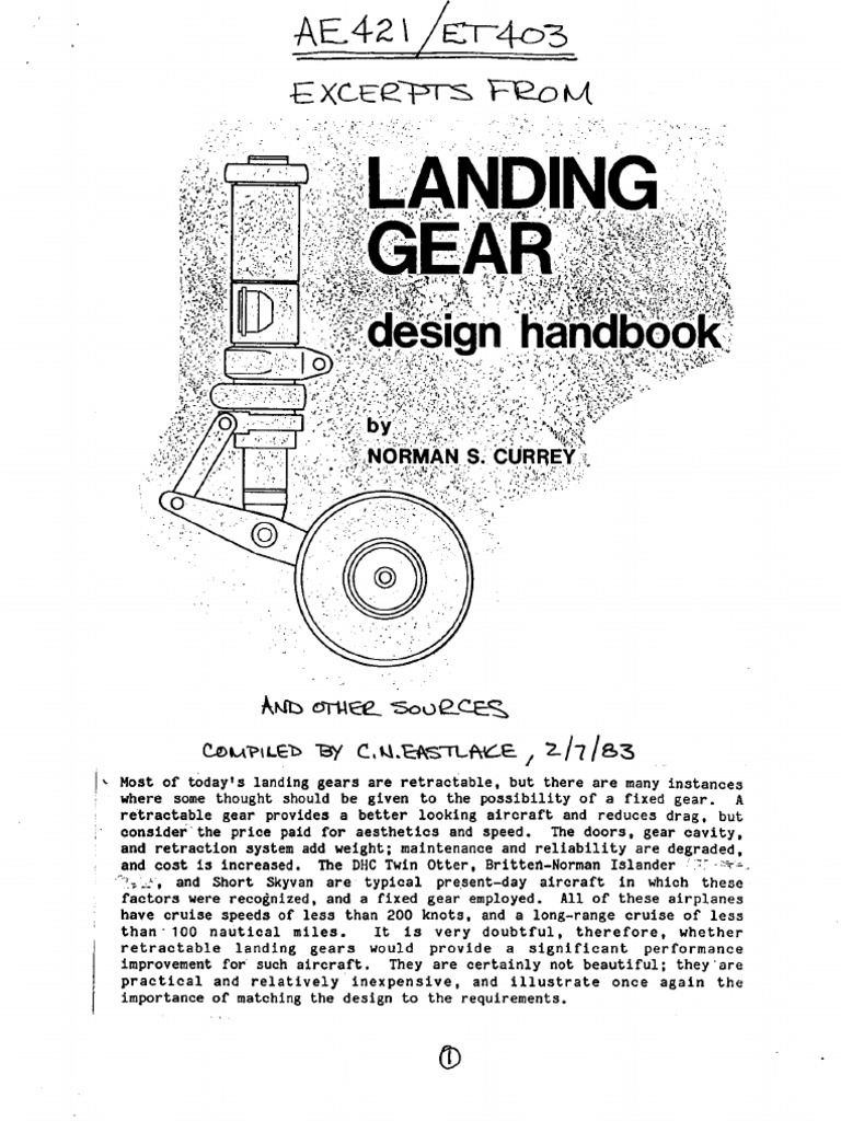 Landing Gear Design