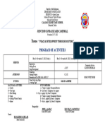 bsp gsp program matrix 2022