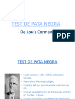 Test de Pata Negra de Louis Corman