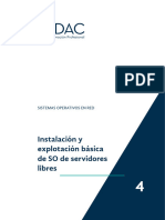 PDF. Sistemas Operativos en Red. Tema 4 2º SMR MEDAC