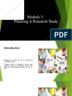 Module 3 Lesson 1 Selection of A Research Problem