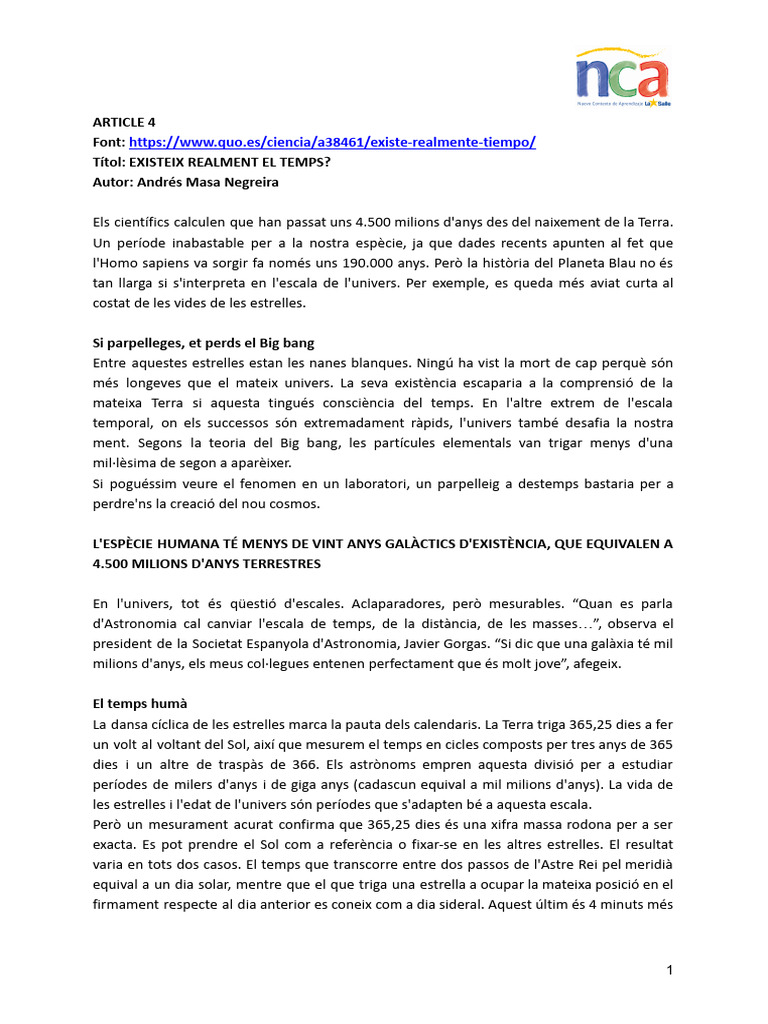 CAT - Article 4 | PDF