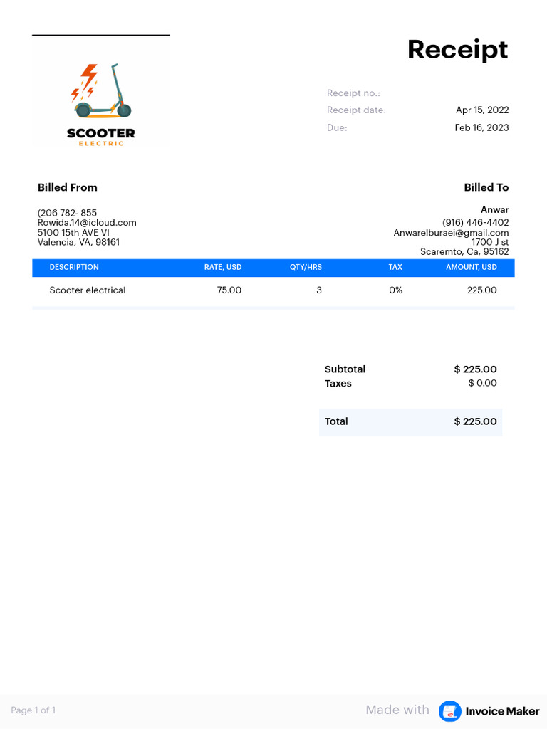 Invoice 2 | PDF