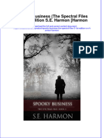 Full Chapter Spooky Business The Spectral Files 3 1St Edition S E Harmon Harmon PDF