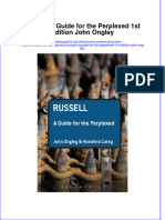 Full Chapter Russell A Guide For The Perplexed 1St Edition John Ongley PDF