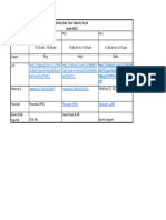 Time Table and Links For Online Class 9.1.24