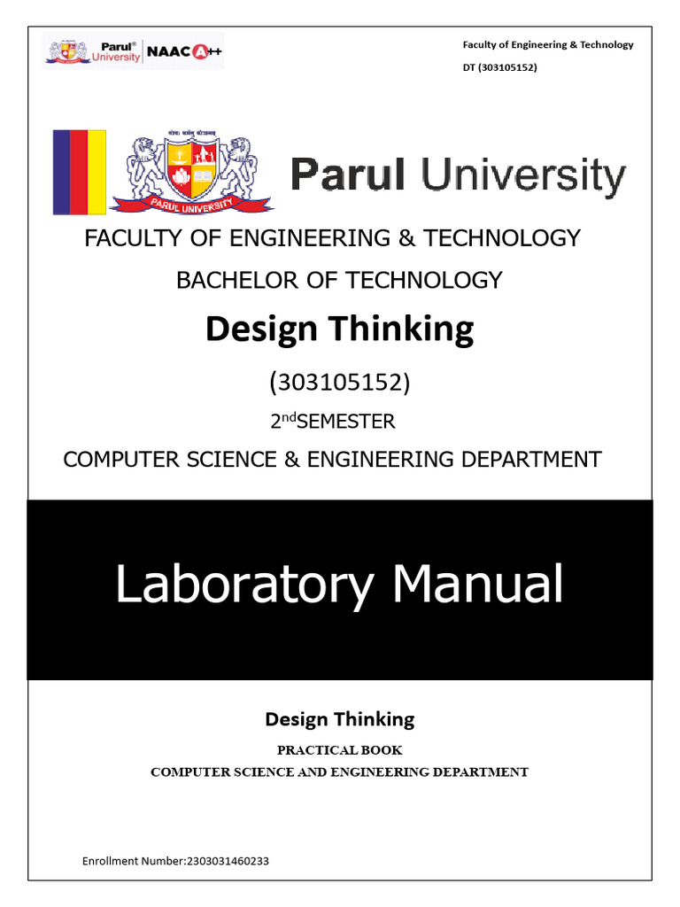 Dt lab manul nayeem pdf design thinking video games