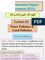 Lecuture 3 Water and Land Pollution