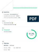 1. Introducere - Minitest - Test Summary