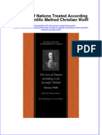 Download textbook The Law Of Nations Treated According To The Scientific Method Christian Wolff ebook all chapter pdf 