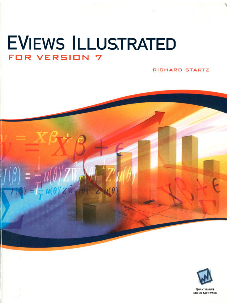 Richard Startz EViews Illustrated For Version 7 Quantitative Micro