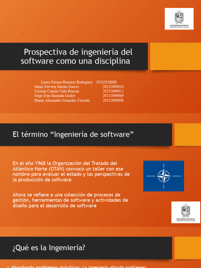 Prospectiva de la Ingeniería de Software | PDF | Software | Ingeniería