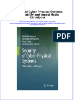 Full Chapter Security of Cyber Physical Systems Vulnerability and Impact Hadis Karimipour PDF