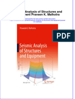 Download full chapter Seismic Analysis Of Structures And Equipment Praveen K Malhotra pdf docx