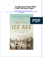 PDF The Little Ice Age How Climate Made History 1300 1850 Brian Fagan Ebook Full Chapter