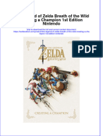 PDF The Legend of Zelda Breath of The Wild Creating A Champion 1St Edition Nintendo Ebook Full Chapter