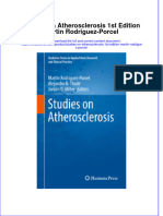 Download textbook Studies On Atherosclerosis 1St Edition Martin Rodriguez Porcel ebook all chapter pdf 