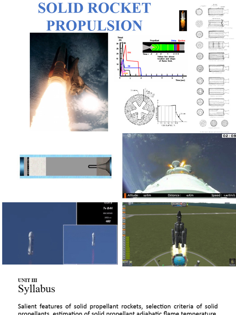 Solid Rocket Propulsion Overview | PDF | Rocket Propellant | Rocket Engine