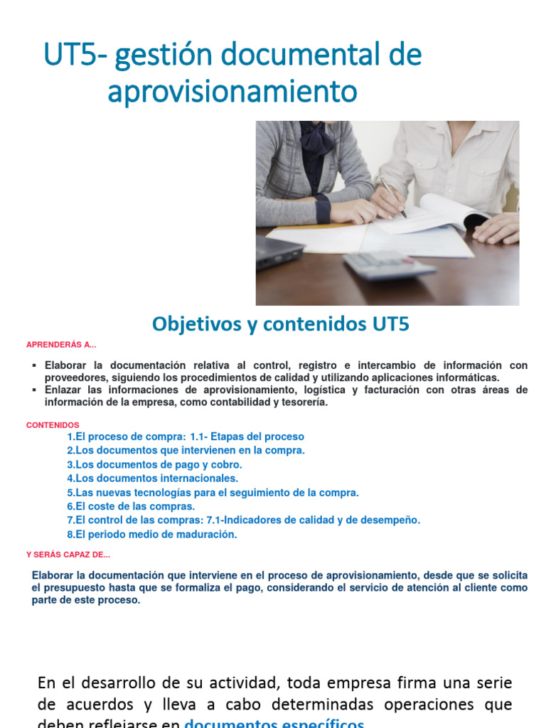 Gestión Documental de Aprovisionamiento | PDF | Factura | Presupuesto