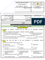 Examen régional PC Rabat 2022 Fr (Www.AdrarPhysic.Fr)