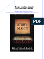 PDF Story Design Creating Popular Hollywood Movies Stefanik Ebook Full Chapter